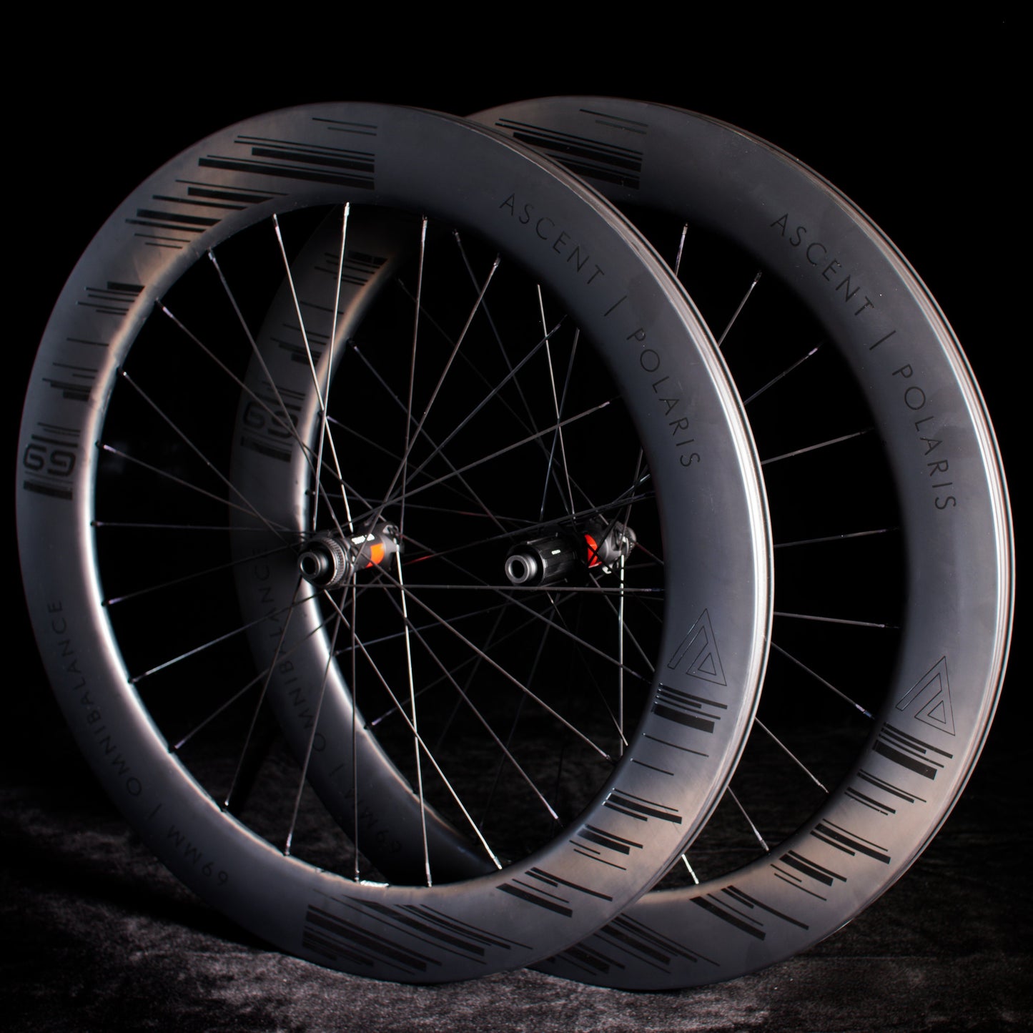 Ascent Polaris 69mm Carbon Wheels
